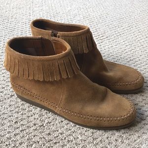 Aerosole suede moccasins 8